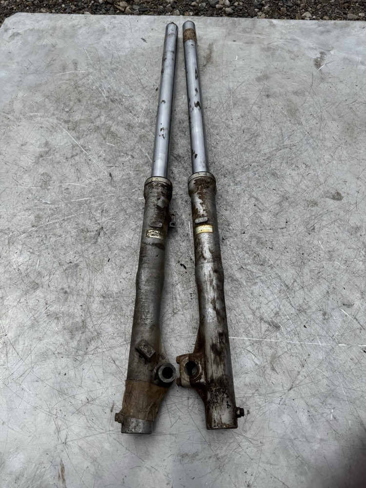 Honda XLX250 XLX 250 Forks Fork Trees Tree Clamp Front End Triple Clamp OEM