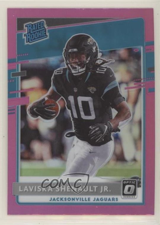 2020 Donruss Optic Rated Rookies Pink Prizm Laviska Shenault Jr Rookie RC 2l4Fulfilled by COMC - World’s largest consignment service