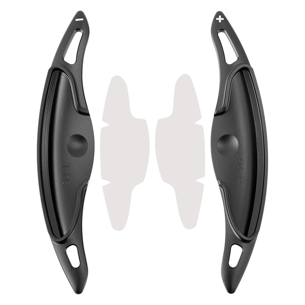 Steering Wheel Paddle Shifter Extension For Hyundai Elantra i30 Aluminium Blk H0