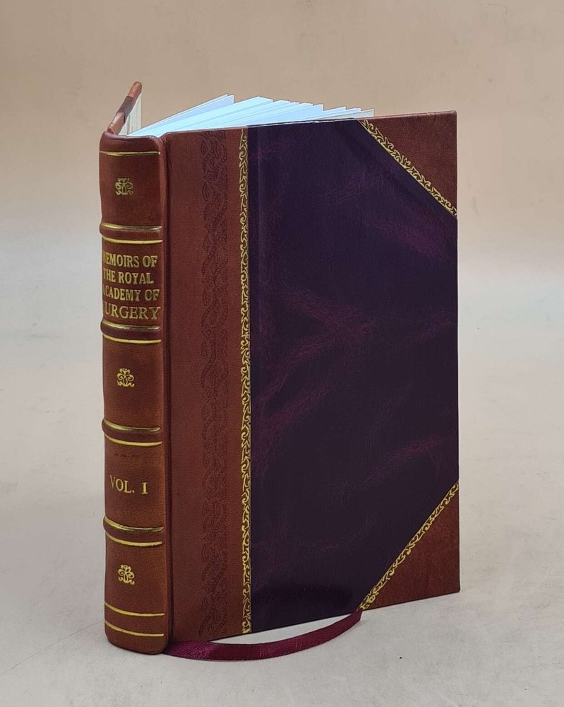 Leather Bound 1750 Royal Academy Of Surgery Paris Memoirs-image