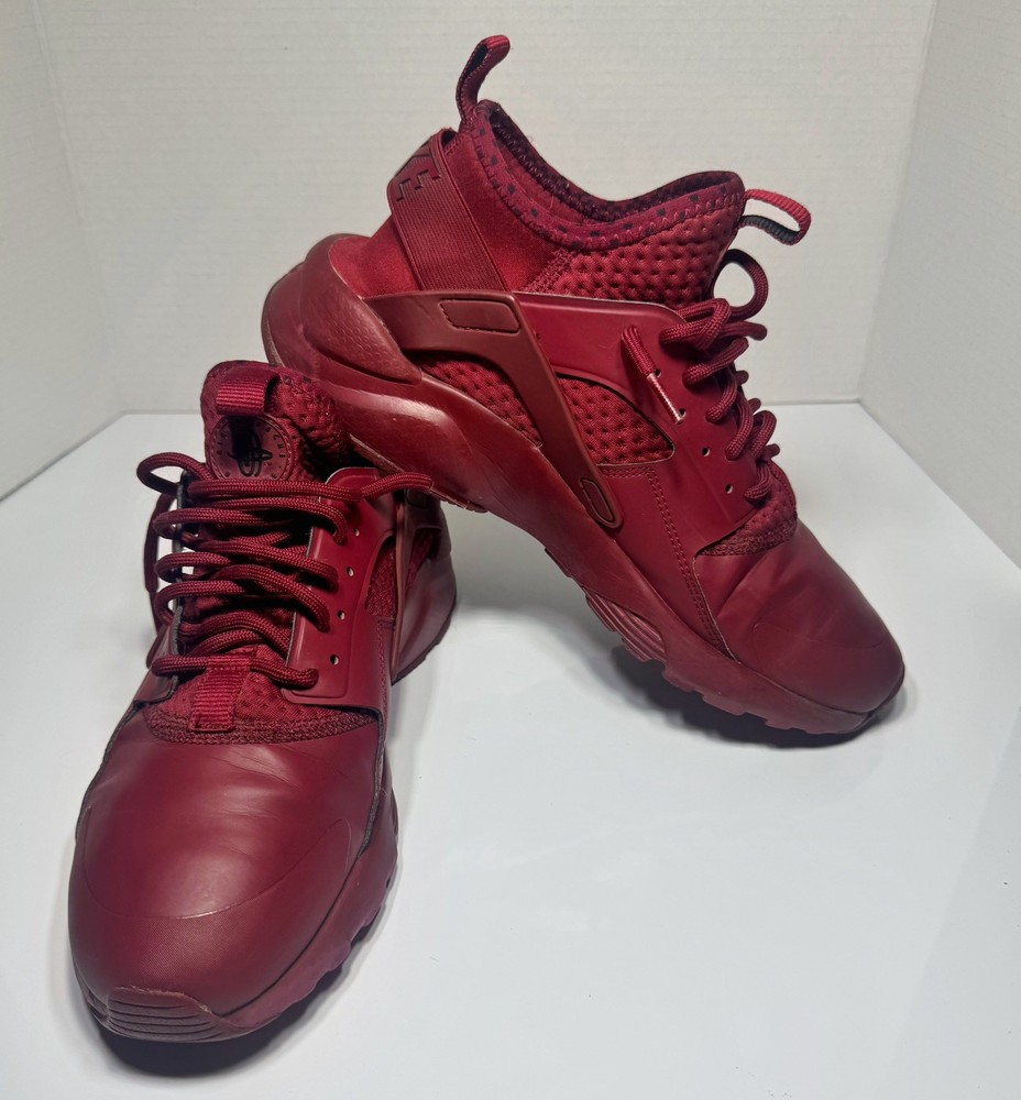 Nike Air Huarache Run Ultra 'Team Red' Mens Size 10.5 Athletic Sneakers Shoes