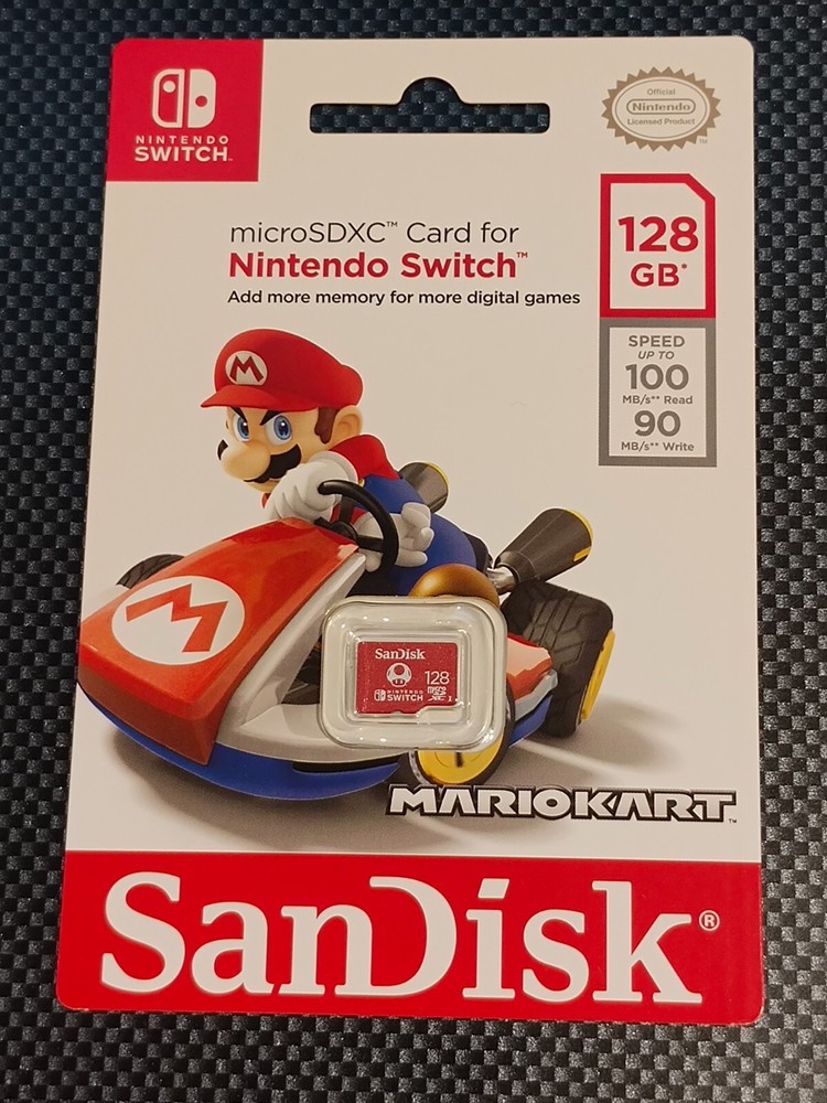SanDisk 128GB micro SD XC Card MicroSDXC Flash Memory Nintendo Switch 128 GB New