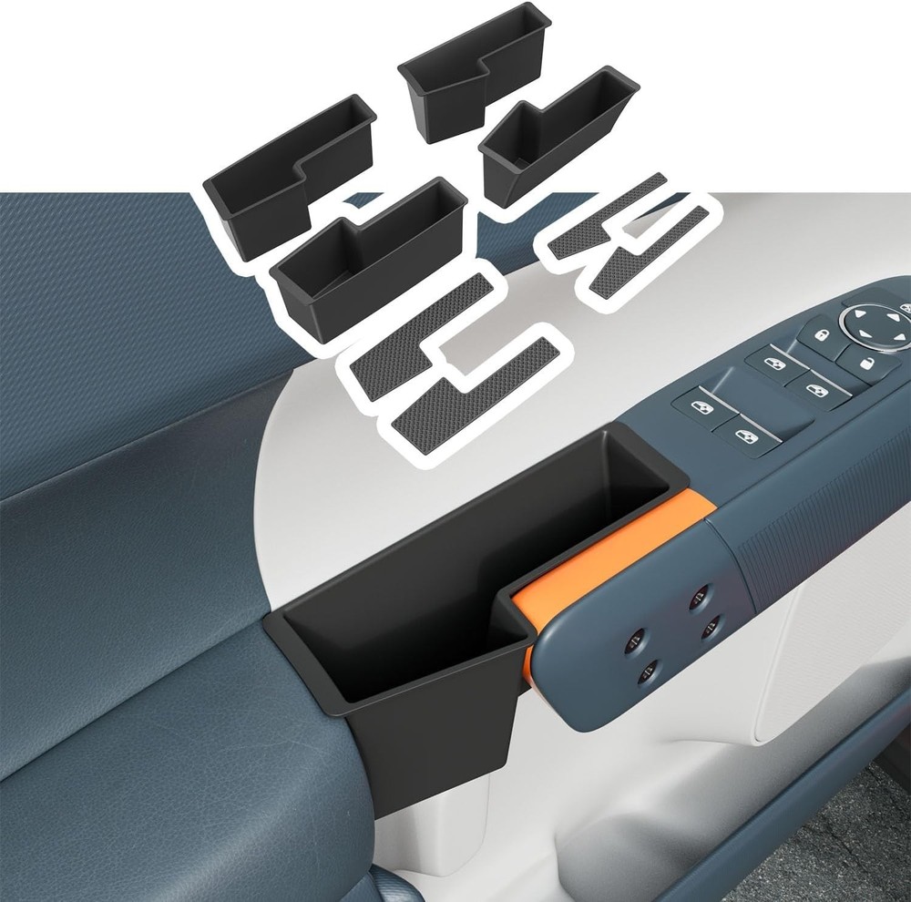 For 2022-2025 Ford Maverick Door Handle Storage Box Car Door Side Storage Box