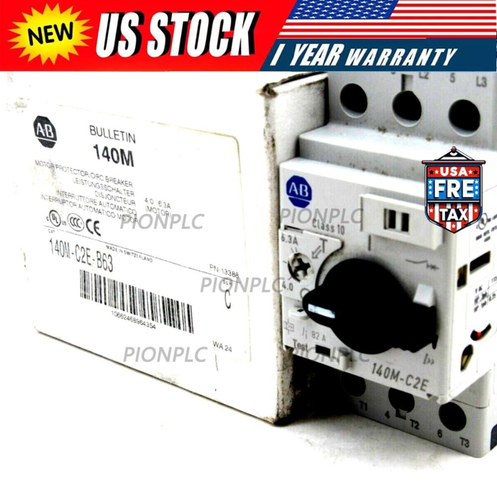 ALLEN BRADLEY 140M-C2E-B63 CIRCUIT BREAKER SERIES C US Free Tax
