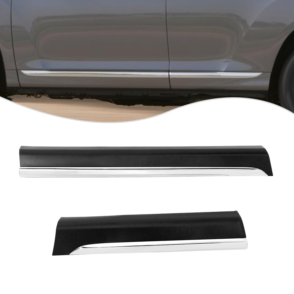 2011-2013 Toyota Highlander Left Front Rear Door Lower Trim Panel Molding