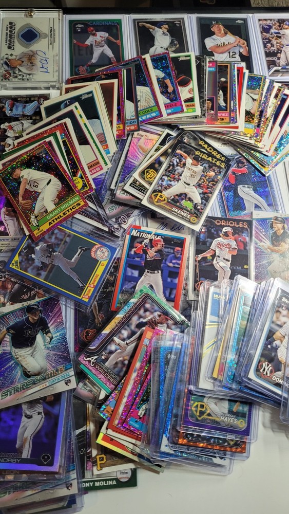 🔥 MLB Baseball Card Lot 1000s Of Cards. 20 Card Repacks! Rookies And Parallels