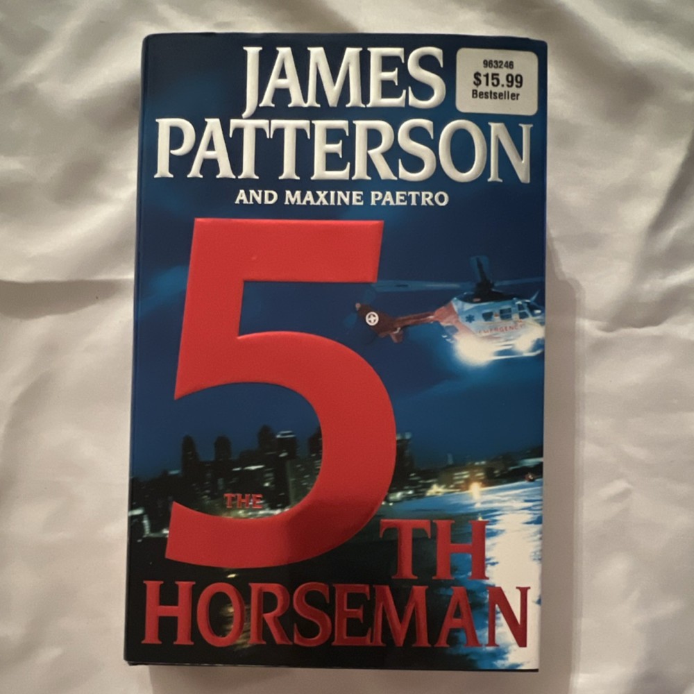 James Patterson Maxine Paetro The 5th Horseman Hardcover First Edition 2006 DJ
