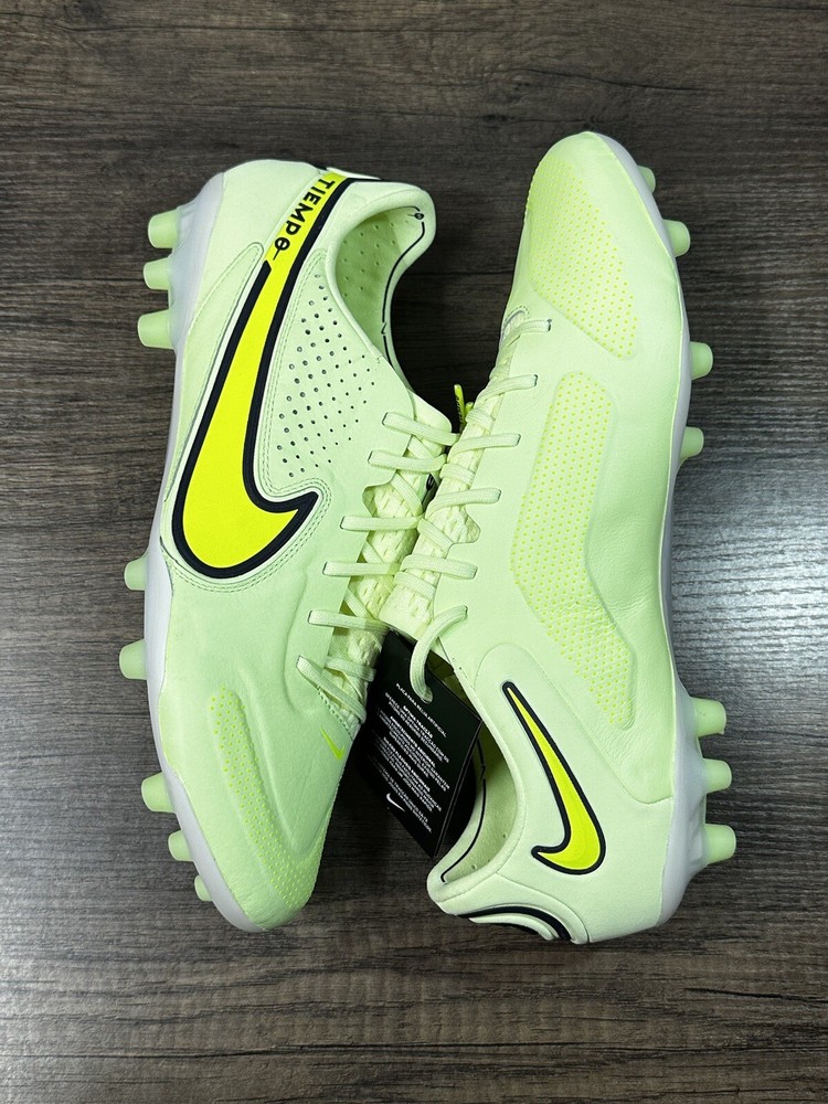 Nike Tiempo Legend 9 Elite AG-Pro P “Volt” (FD0270-705) Men’s Size 9.5