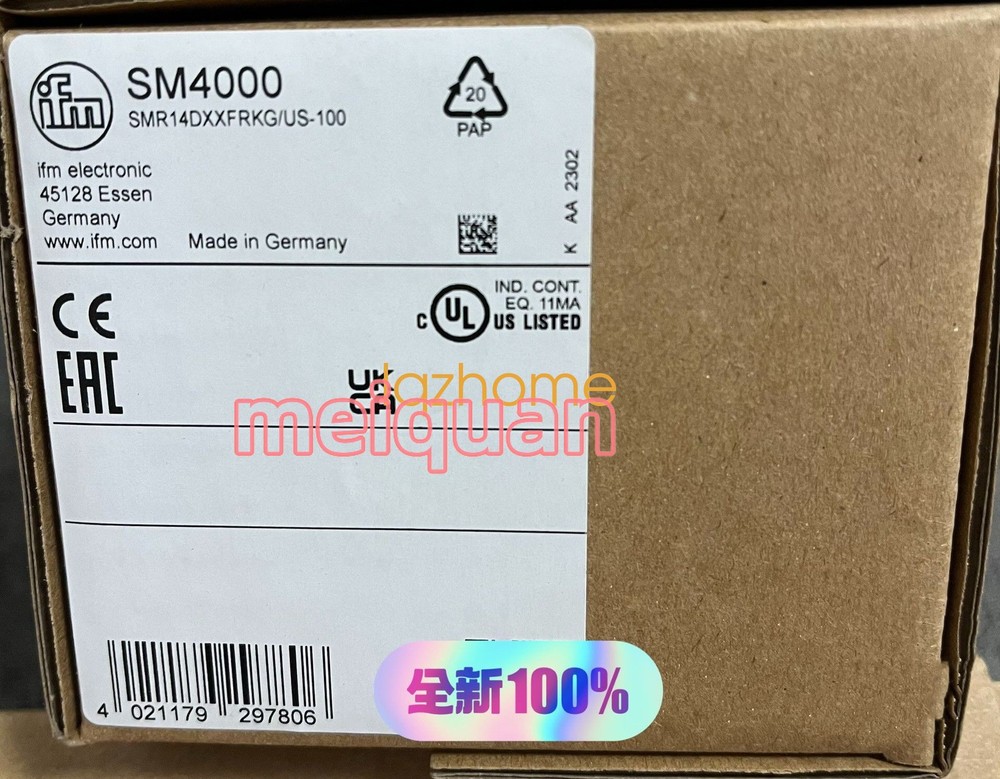 IFM SM4000 Electromagnetic flowmeter Brand New Fast shipping#DHL or FedEx