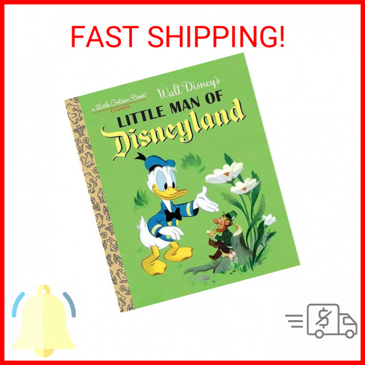 Little Man of Disneyland (Disney Classic) (Little Golden Book) Hardcover – Pictu