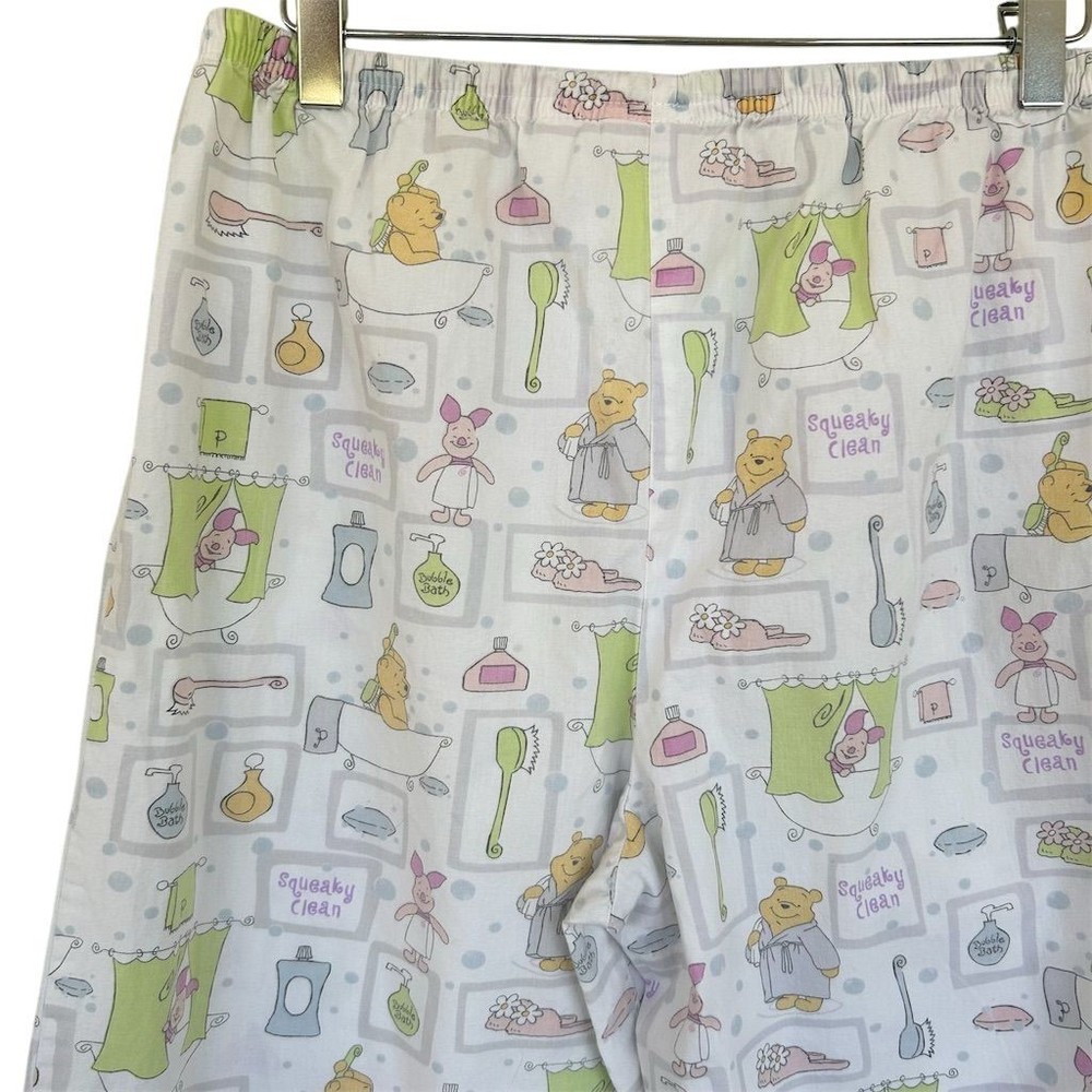 Disney Store Winnie the Pooh Piglet Sleep Pajama Pants Women's Size S Cotton