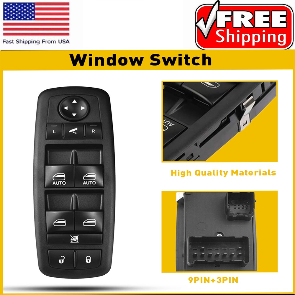 Master Power Window Door Lock Switch For 2016 2013-15 Ram Dodge 1500 2500 3500