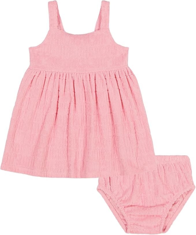 Juicy Couture Infant Girls Dress with Panty, Pink Size 3/6M 6/9M 12M 18M 24M