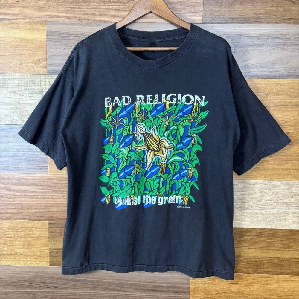 Vintage 90S Bad Religion Print T-Shirt Unisex All Size S-5XL MA227 FREE SHIPPING