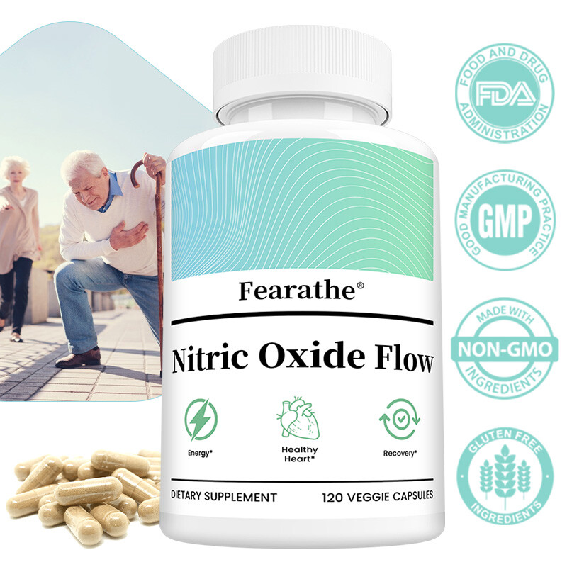 Nitric Oxide Capsules - Support Muscle Growth And Balance Blood Circulation