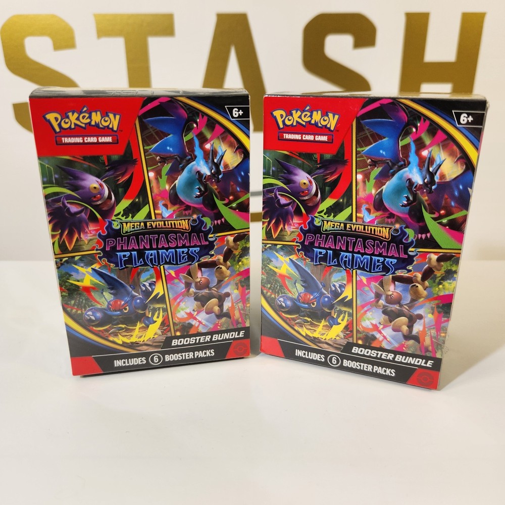 Pokémon TCG: Phantasmal Flames Booster Bundle - Set of 2 SHIPS SAME DAY