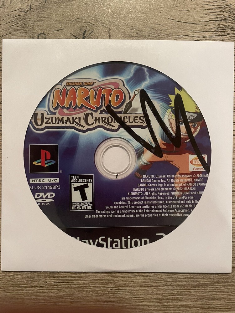 Naruto: Uzumaki Chronicles; Loose Disc (Sony PlayStation 2, 2006)