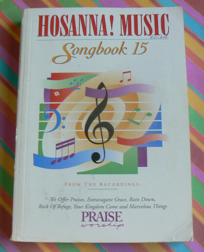 Songbook 15,Praise Worship,Hosanna! 1195-1266,Integrity Music,SATB w/Chords,2001