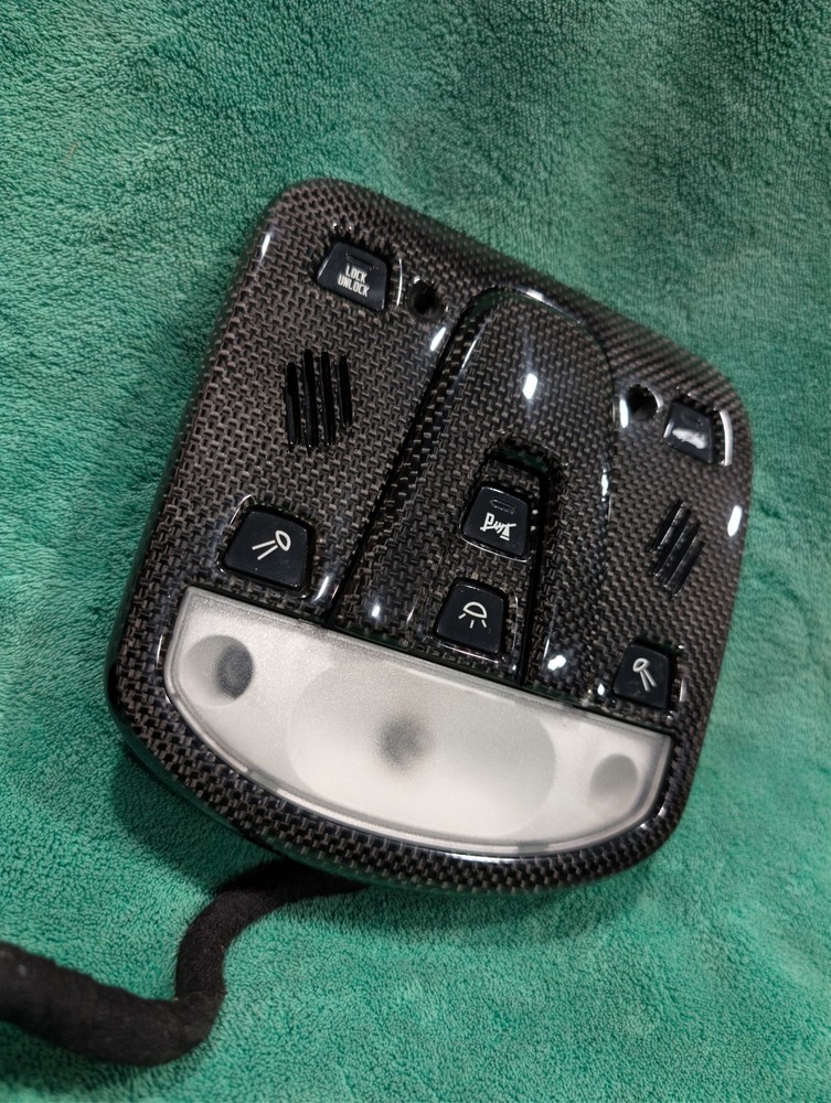 FERRARI 488 CARBON FIBER OVER HEAD CONTROL MODULE PN 238482