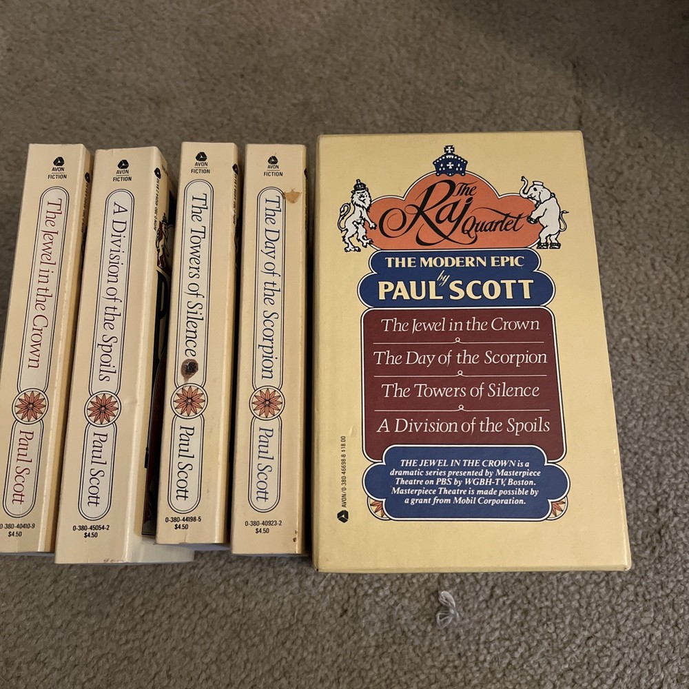 Raj Quartet - Four Novels By Paul Scott