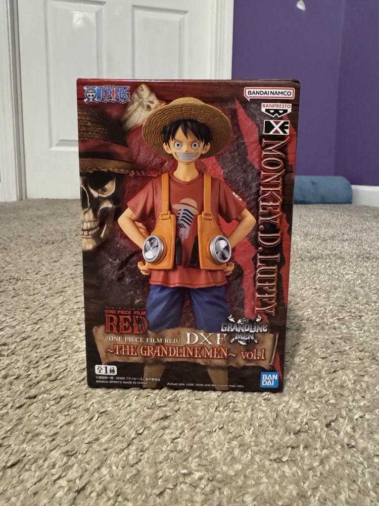 Banpresto One Piece Film Red The Grandline Men Vol. 1 Monkey D Luffy DXF Figure