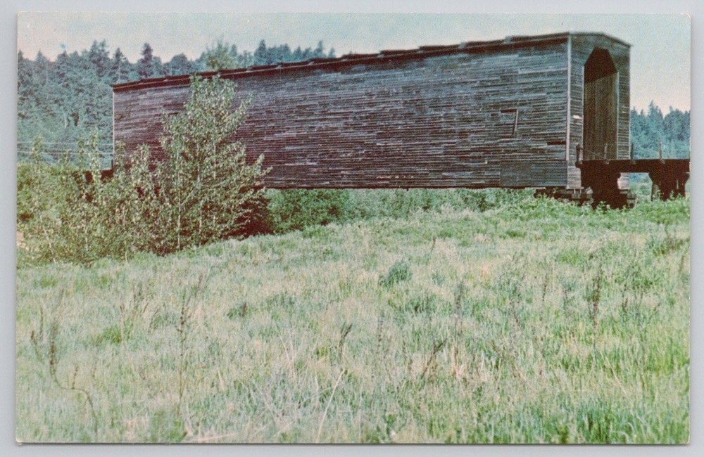 Sumner Washington Covered Bridge Stuck River 1971 Postcard