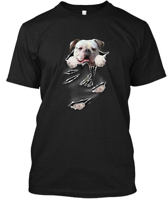 American Bulldog Dt T-Shirt Made in the USA Size S to 5XL