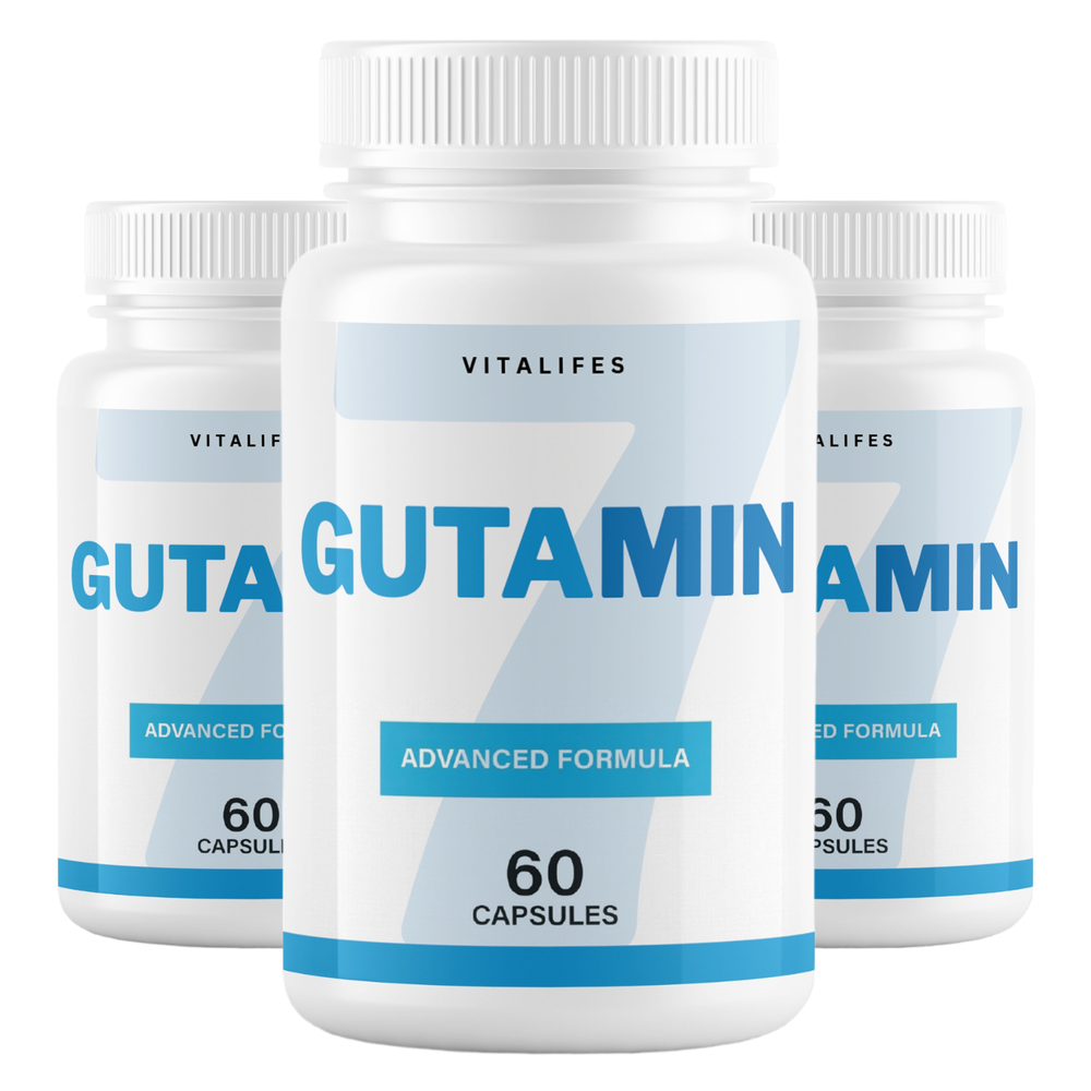 Gutamin 7 Capsules – Digestive Support, Gut Comfort & Balance Supplement 180ct