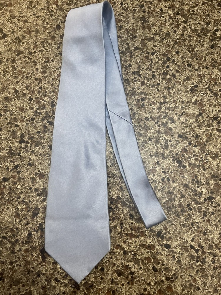 ZYLOS GEORGE MACHADO USA TIE Silver Gray Necktie Men Ties 100% Silk