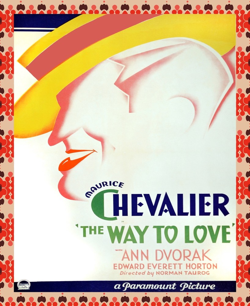 8568.Decoration movie Poster.Home Room wall art design.The Way to Love.Chevalier