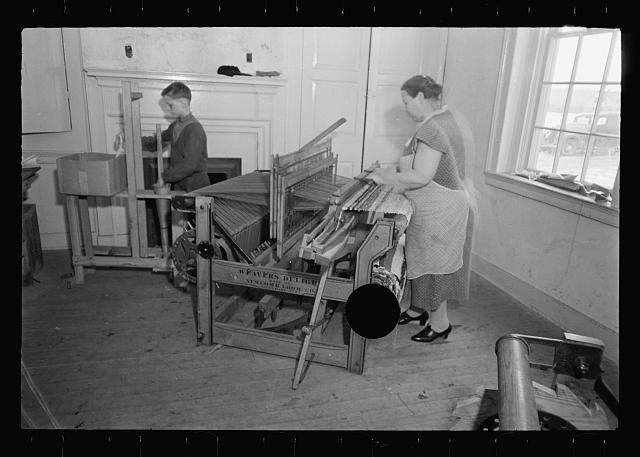 Westmoreland Homesteads Mount Pleasant PA 1936 Homesteader Weaving Rug