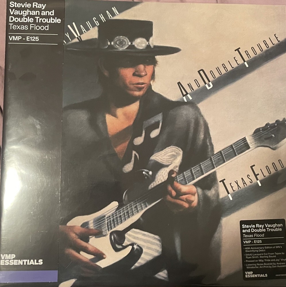 Stevie Ray Vaughan Texas Flood VMP Vinyl Me Please new sealed AAA Coloured LP