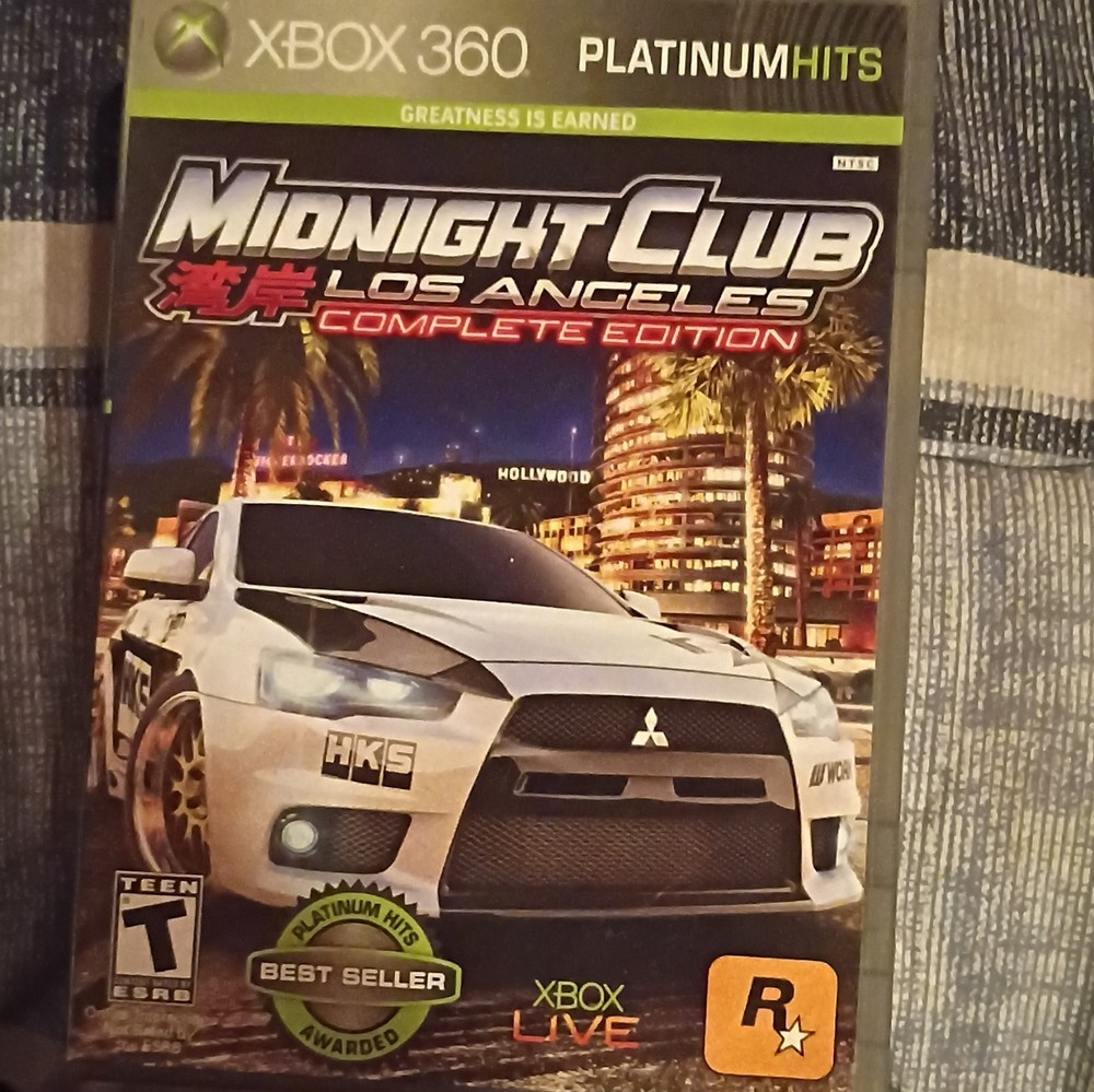 Rockstar Midnight Club: Los Angeles Complete Edition Platinum Hits Xbox 360