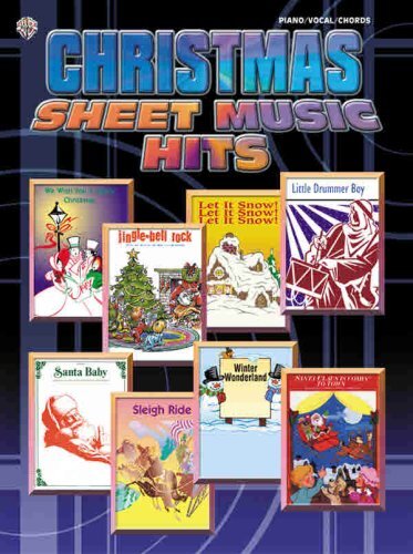 Christmas Sheet Music Hits: Piano/V..., Alfred Publishi