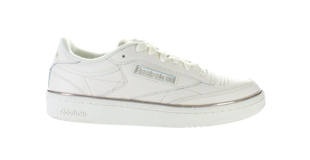 Reebok Womens Club C 85 Beige Fashion Sneaker Size 9.5 (7817262)