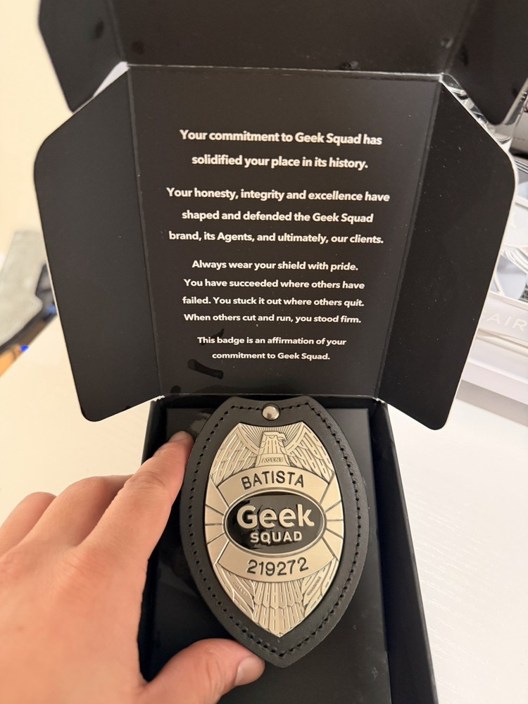 Genuine Geek Squad Badge