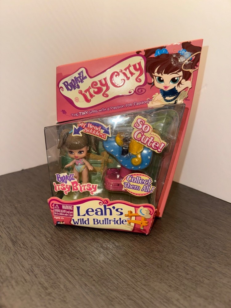 Bratz Itsy City Leah Bull Ride Fashion Doll with Accessories  