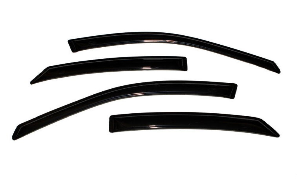 AVS 94847 Set of 4 Dark Smoke Ventvisor Acrylic Window Deflector for Ford Taurus