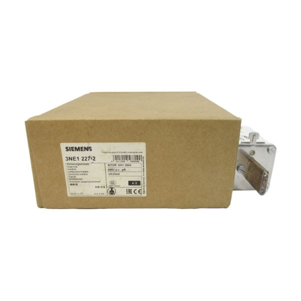 Siemens 3Ne1227-2 690Vac 250A (Pkg Of 3) Nsmp