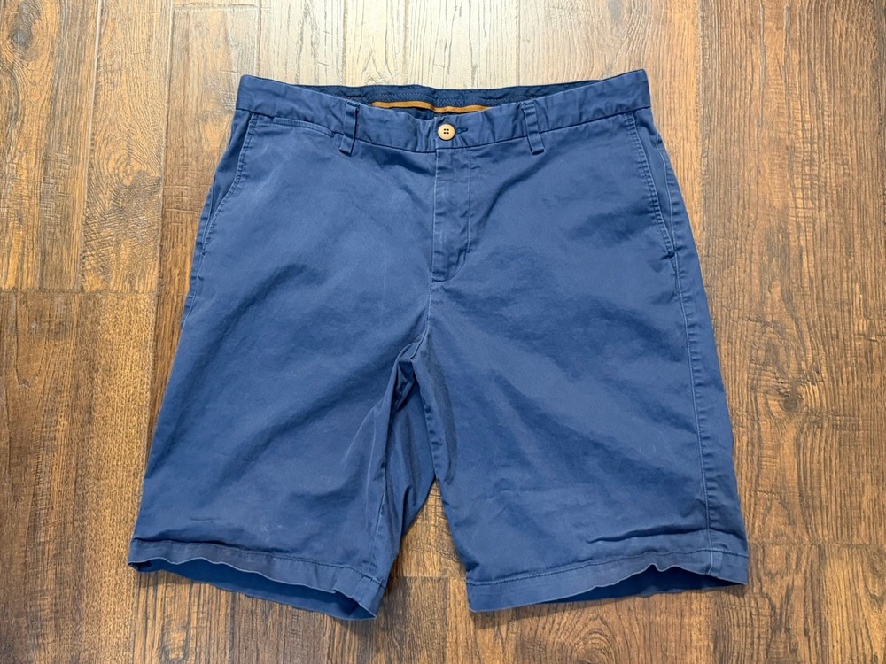 Tommy Bahama 10” Stretch Chino Shorts Mens 34 Boho Beach Travel Workwear Soft
