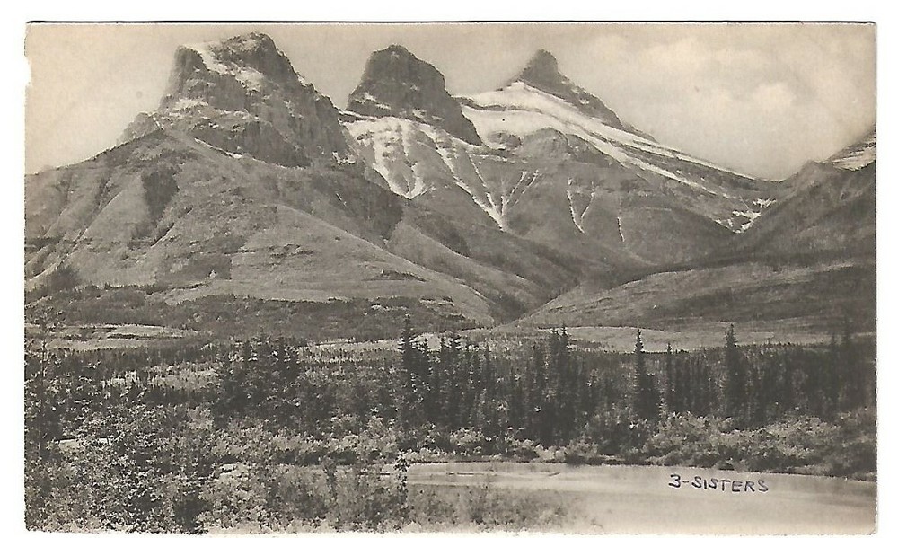 VTG Postcard - Alaska Three Sisters