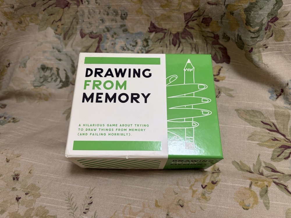 Drawing From Memory Brass Monkey Game New Open Box