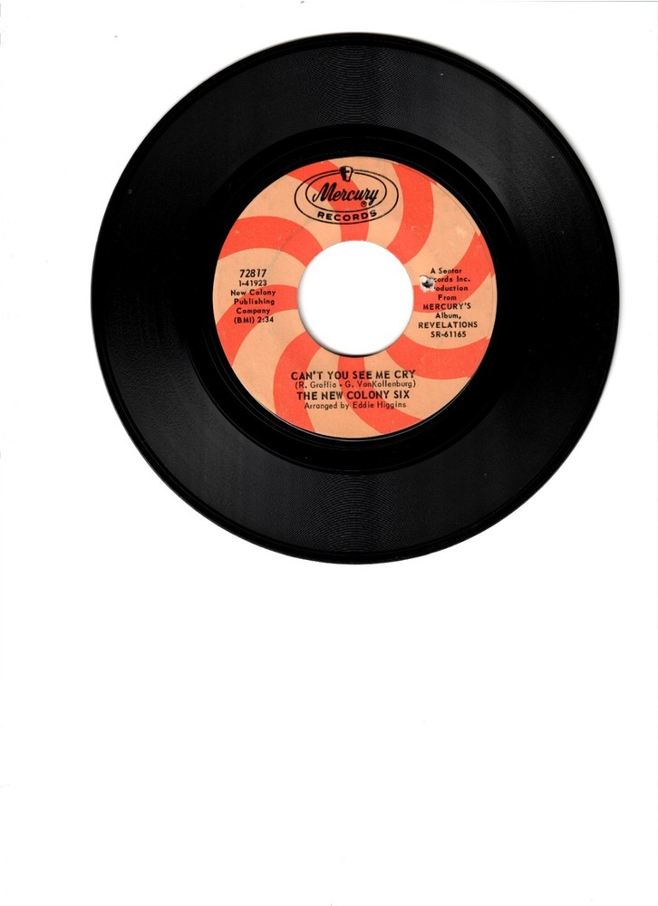 1966    Can't  You  See  Me  Cry  -  The  New  Colony  Six