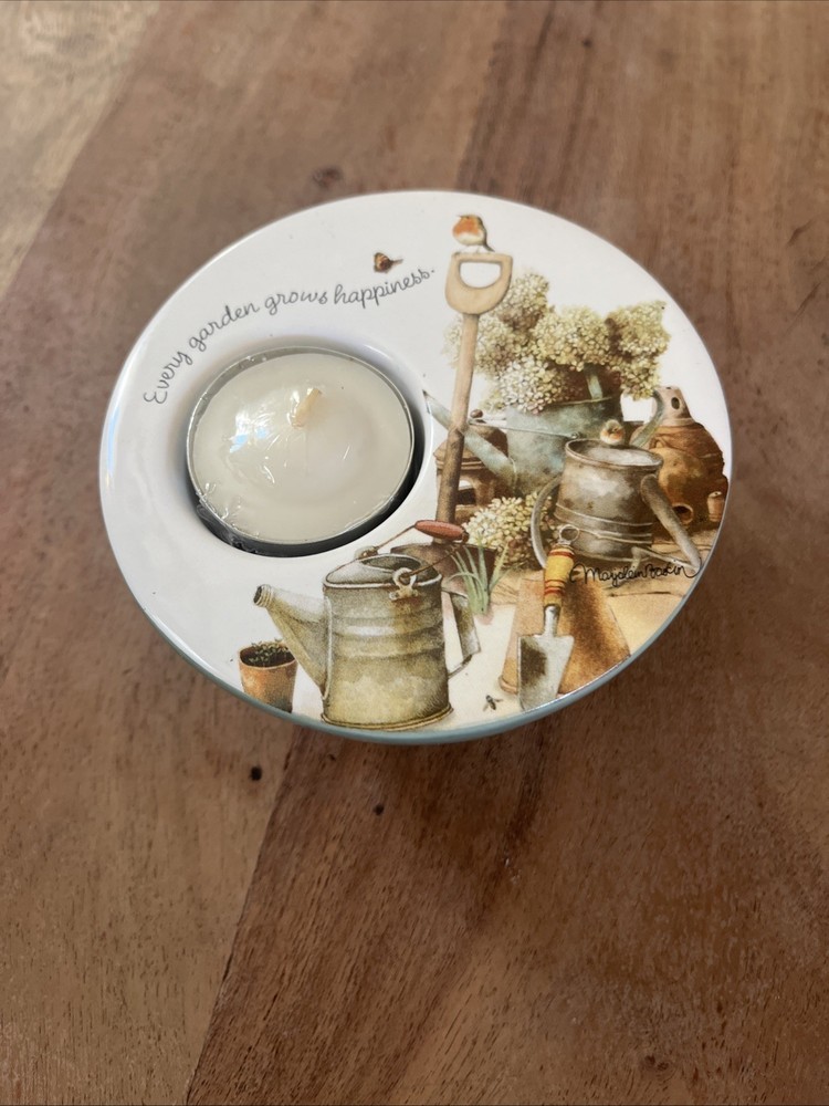 Marjolein Bastin Nature's Journey Grows Happiness Tealight Candleholder - New