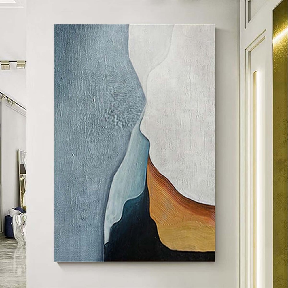 Room Decor Abstract Oil Painting Handmade Canvas Poster Wall Art Aesthetic