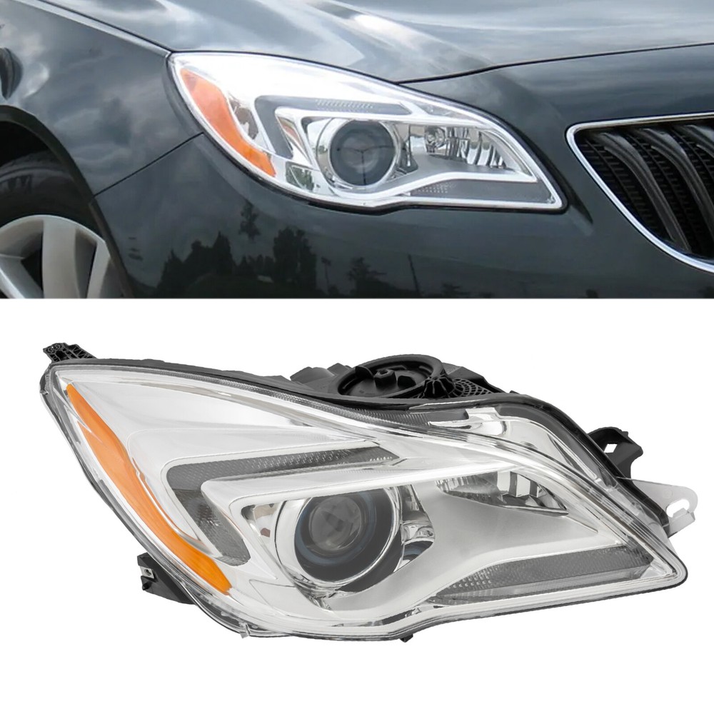 For 2014-2017 Buick Regal Xenon/HID Headlight LED DRL Passenger RH Side Headlamp