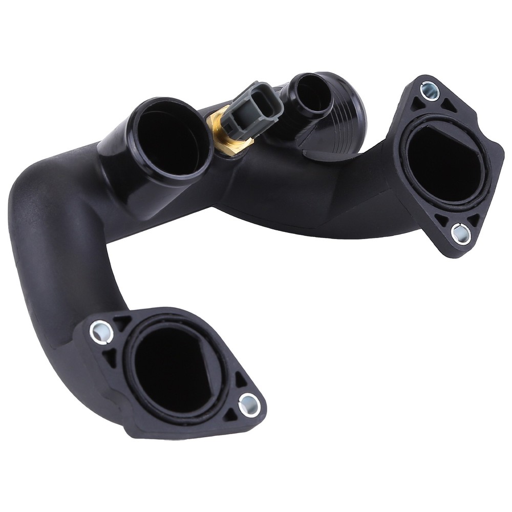 Thermostat Cover Outlet Pipe w/Sensor 96JV8A504BD for Jaguar Vanden Plas XJ8 XK8