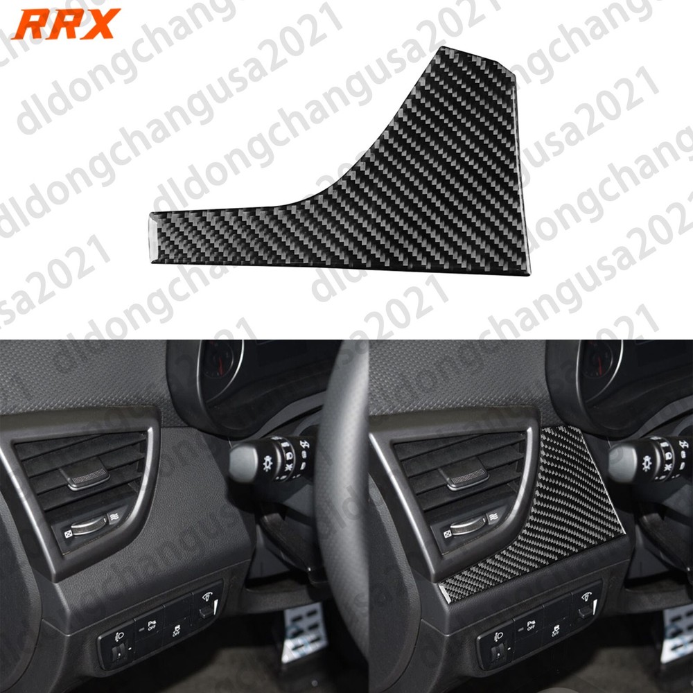 Real Carbon Fiber Driver Side Dashboard Panel Cover For Hyundai Veloster 2012-17