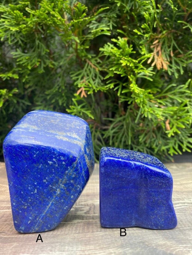 Lapis lazuli Freeform, Natural Blue Crystal Gemstone, High Quality Polished Gift