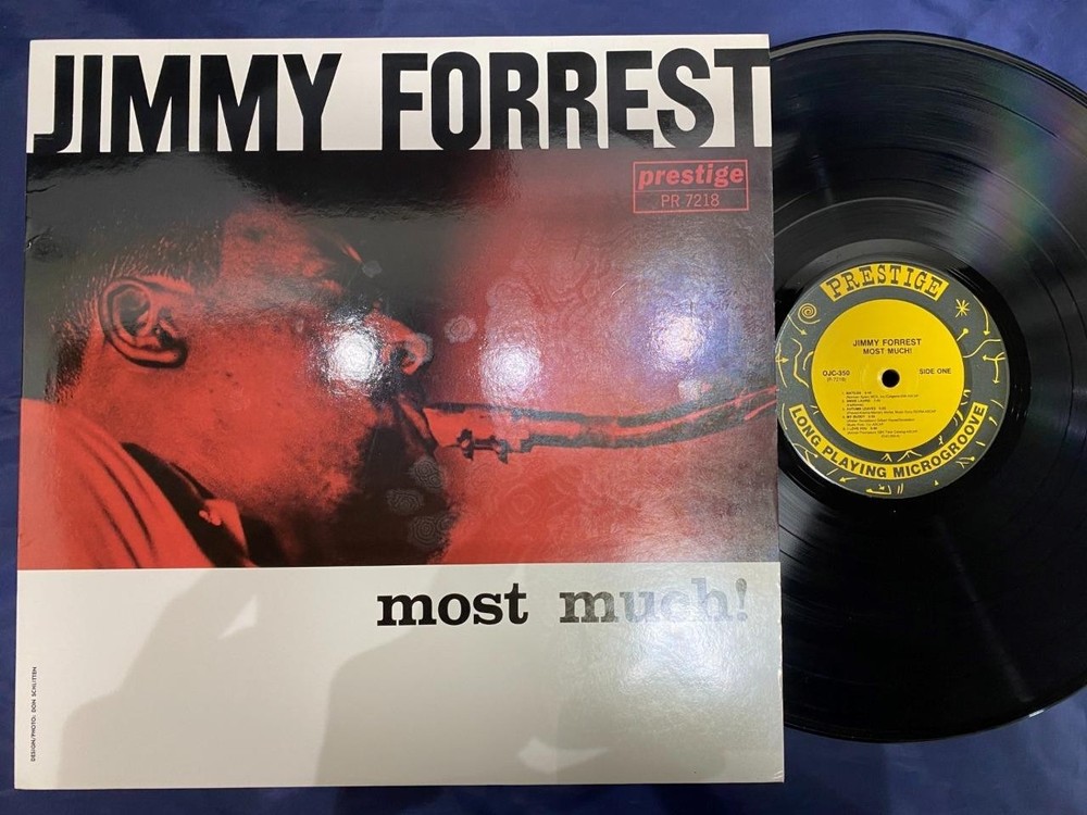 JIMMY FORREST MOST MUCH! PRESTIGE OJC 350 MONO US Vinyl LP